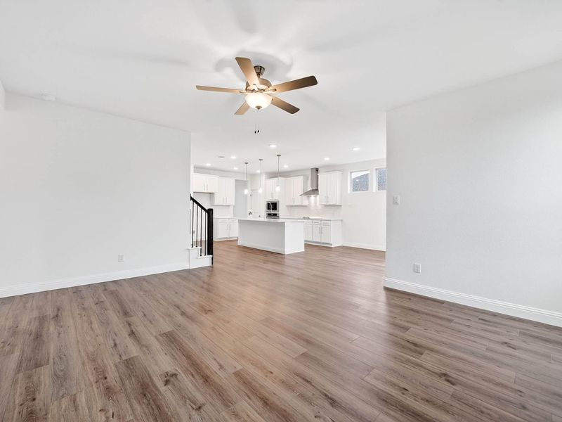 Spacious, unfurnished interior of a new home in Meadow Ridge Estates, Josephine (Image 25). Spacious, unfurnished interior of a new home in Meadow Ridge Estates, Josephine (Image 25).