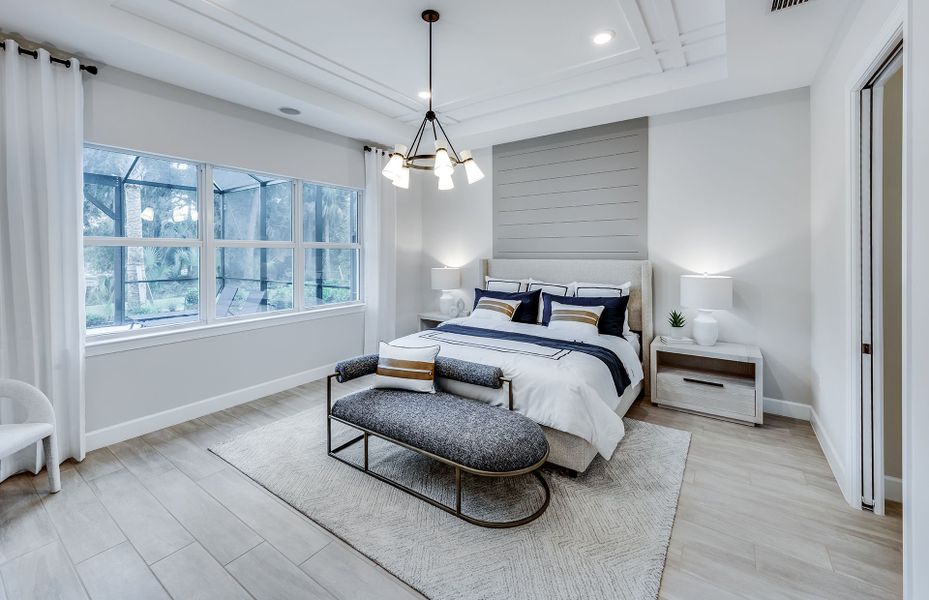 Spacious owner's suite