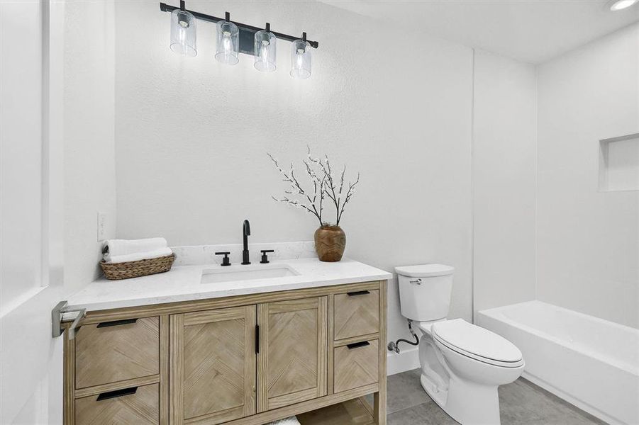 Furnished interior view inside a new home in , Pottsboro (Image 18).