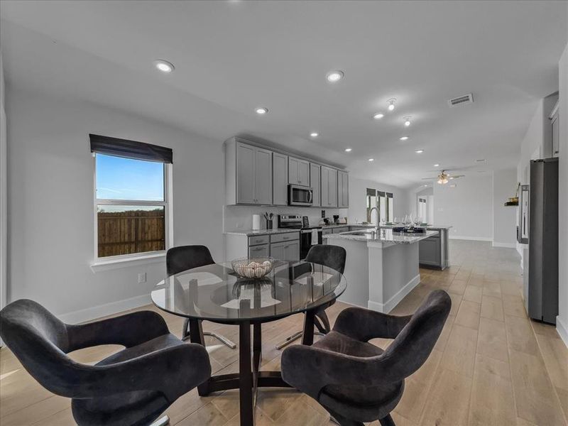 Furnished interior view inside a new home in , Anna (Image 9).