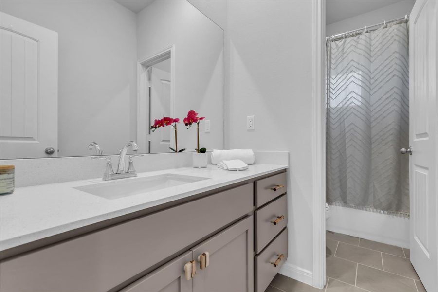 Furnished interior view inside a new home in , Magnolia (Image 16). Furnished interior view inside a new home in , Magnolia (Image 16).