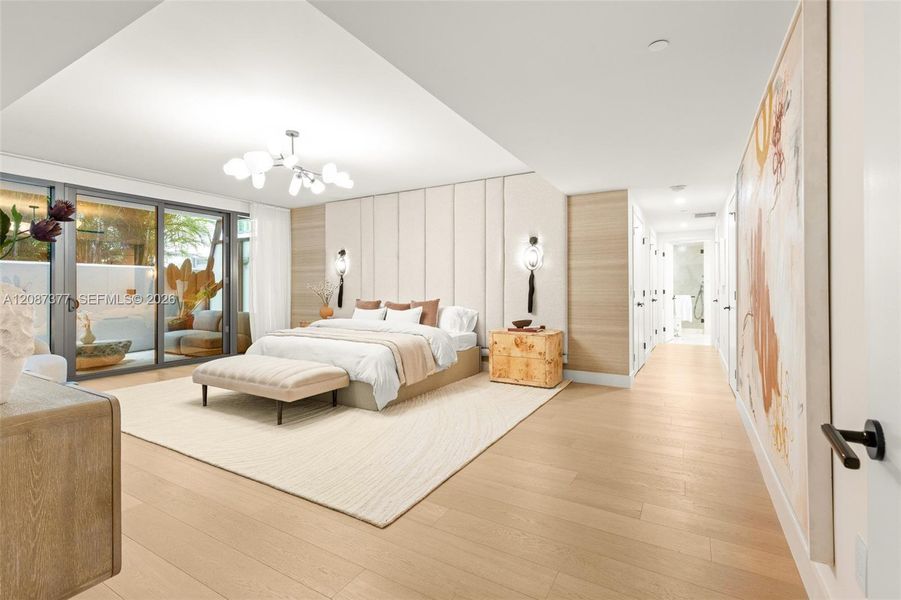 Furnished interior view inside a new home in , Bay Harbor Islands (Image 3).