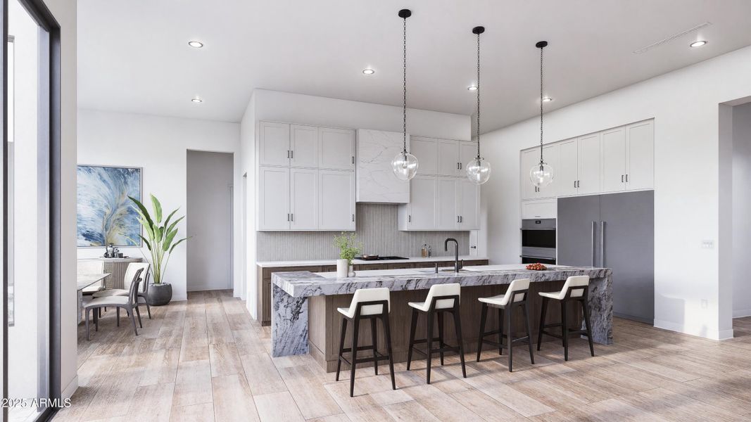 Rendering of Kitchen