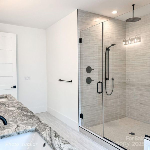 Furnished interior view inside a new home in , Mills River (Image 11).