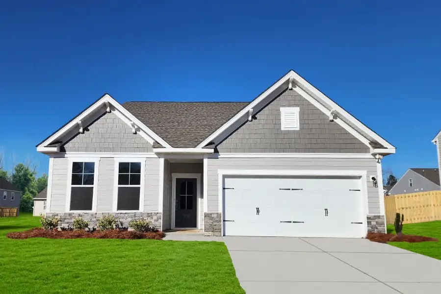 Representative exterior photo of a completed home built from the The Jefferson by Stanley Martin Homes in Portrait Hills, Aiken, SC (Image 21).