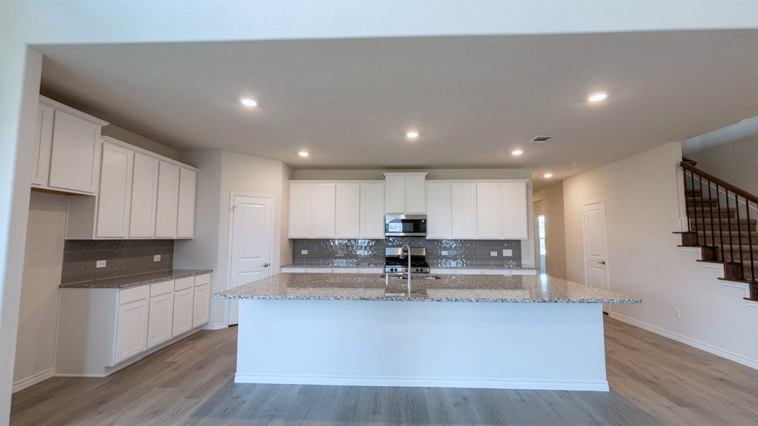 Furnished interior view inside a new home in Lakewood Trails, Forney (Image 5).