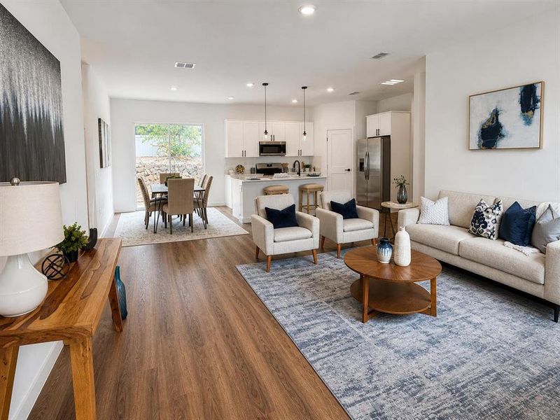 Furnished interior view inside a new home in , Citrus Springs (Image 25). Furnished interior view inside a new home in , Citrus Springs (Image 25).
