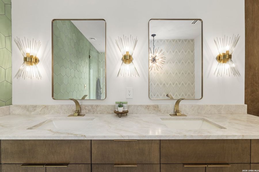 Close-up of interior finishes inside a home in , San Antonio (Image 11). Close-up of interior finishes inside a home in , San Antonio (Image 11).