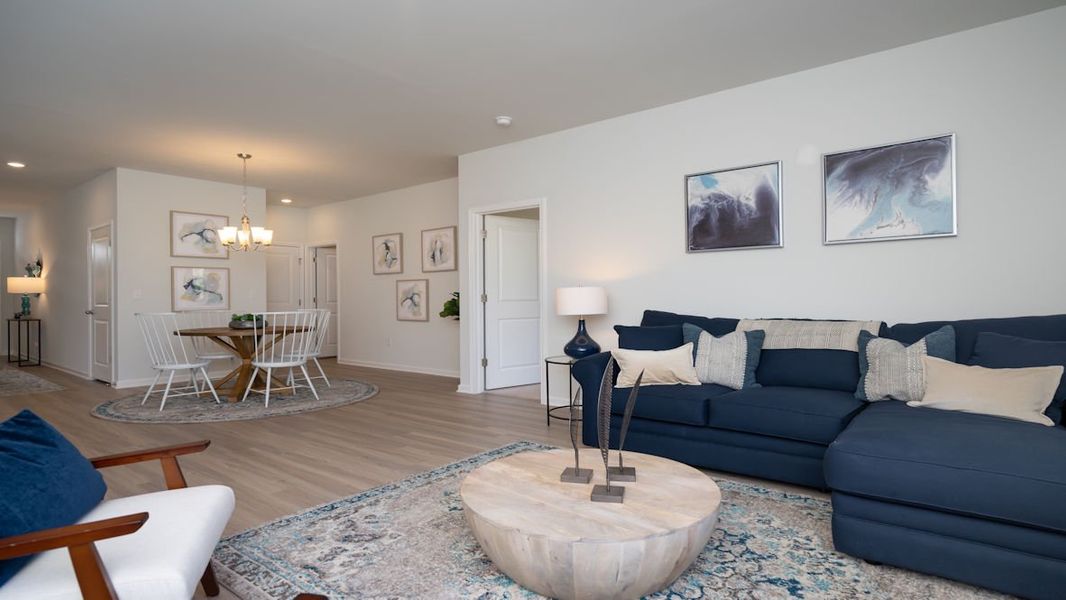 Representative furnished interior of a home built from the KERRY by D.R. Horton in Lochaven, Conway (Image 31).