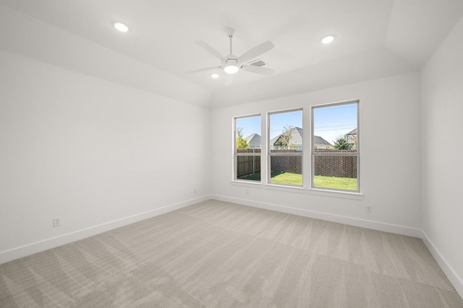 Spacious, unfurnished interior of a new home in Inspiration Collection at View at the Reserve, Mansfield (Image 18). Spacious, unfurnished interior of a new home in Inspiration Collection at View at the Reserve, Mansfield (Image 18).