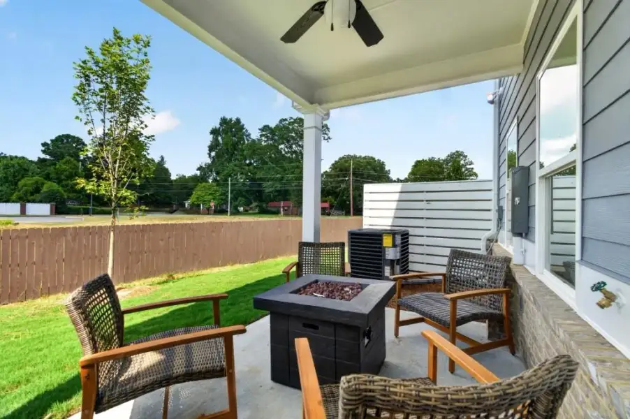 Exterior details and patio area of a home in , Cartersville (Image 23).