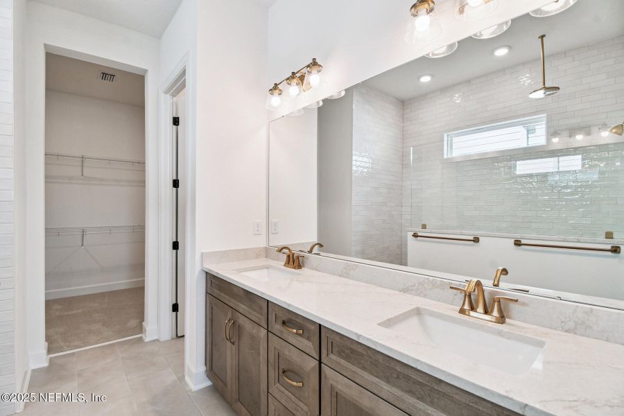 Furnished interior view inside a new home in Seven Pines 50' Front Entry, Jacksonville (Image 12).