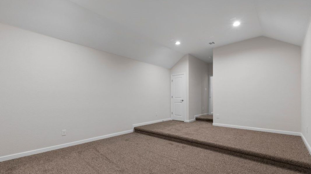 Representative unfurnished interior of a home built from the Valley Spring by D.R. Horton in Eden Ranch, Arlington (Image 35).
