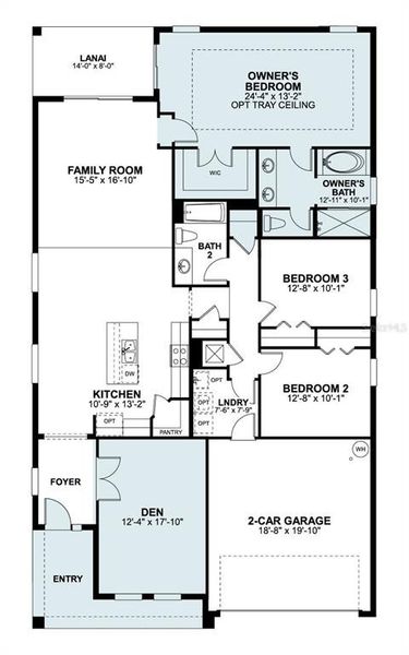 2D floor plan layout of this home in Bay Lake Farms, St. Cloud, FL (Image 2). 2D floor plan layout of this home in Bay Lake Farms, St. Cloud, FL (Image 2).