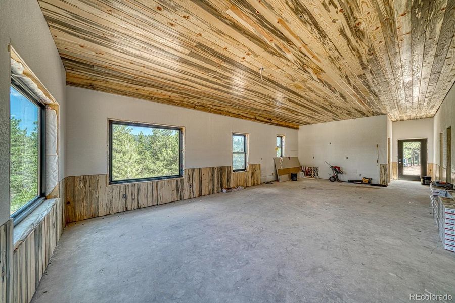 In-progress construction of a new home in , Westcliffe, CO (Image 12). In-progress construction of a new home in , Westcliffe, CO (Image 12).