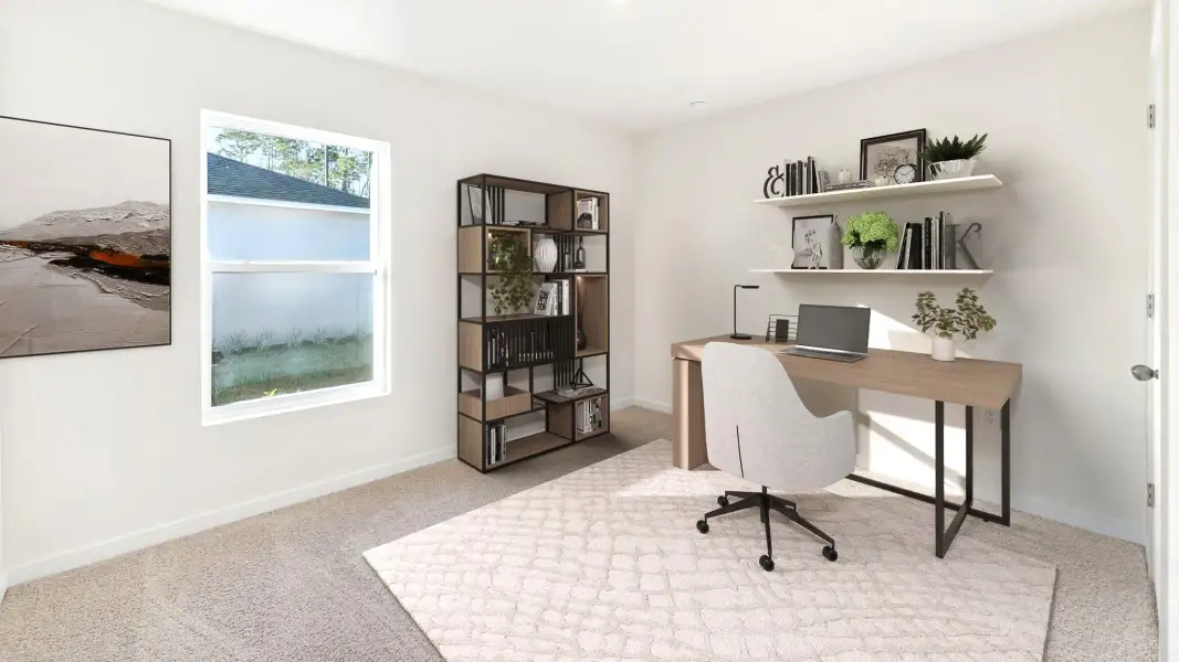 Furnished interior view inside a new home in Sunside at Ormond Station, Ormond Beach (Image 6).