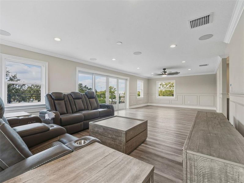 Furnished interior view inside a new home in , Tampa (Image 12). Furnished interior view inside a new home in , Tampa (Image 12).