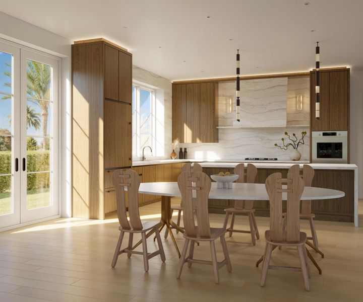 28 - Rendering View Kitchen