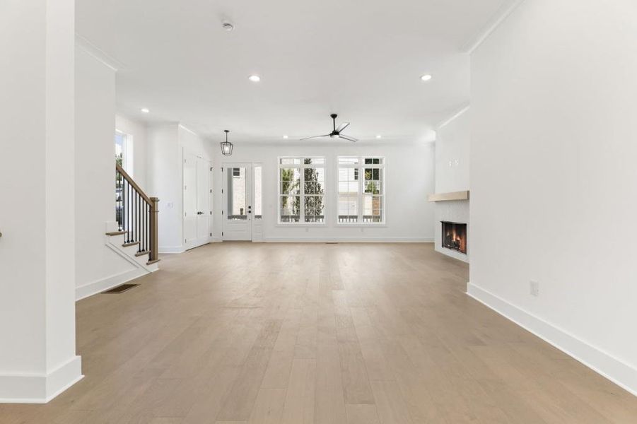 Spacious, unfurnished interior of a new home in , Roswell (Image 56).