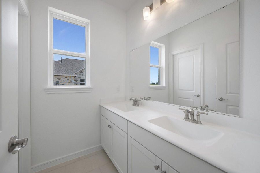 Hall bath