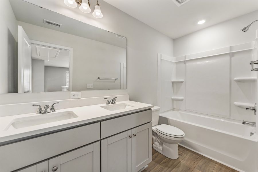 Furnished interior view inside a new home in Tucker Ridge, Pendleton (Image 13).
