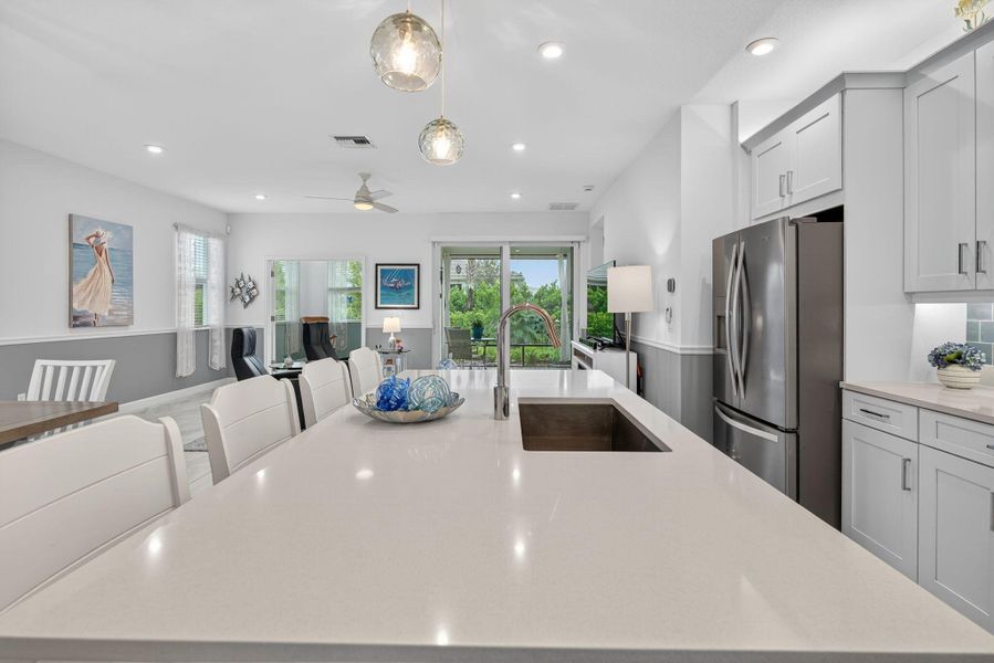 Furnished interior view inside a new home in , Port St. Lucie (Image 24).