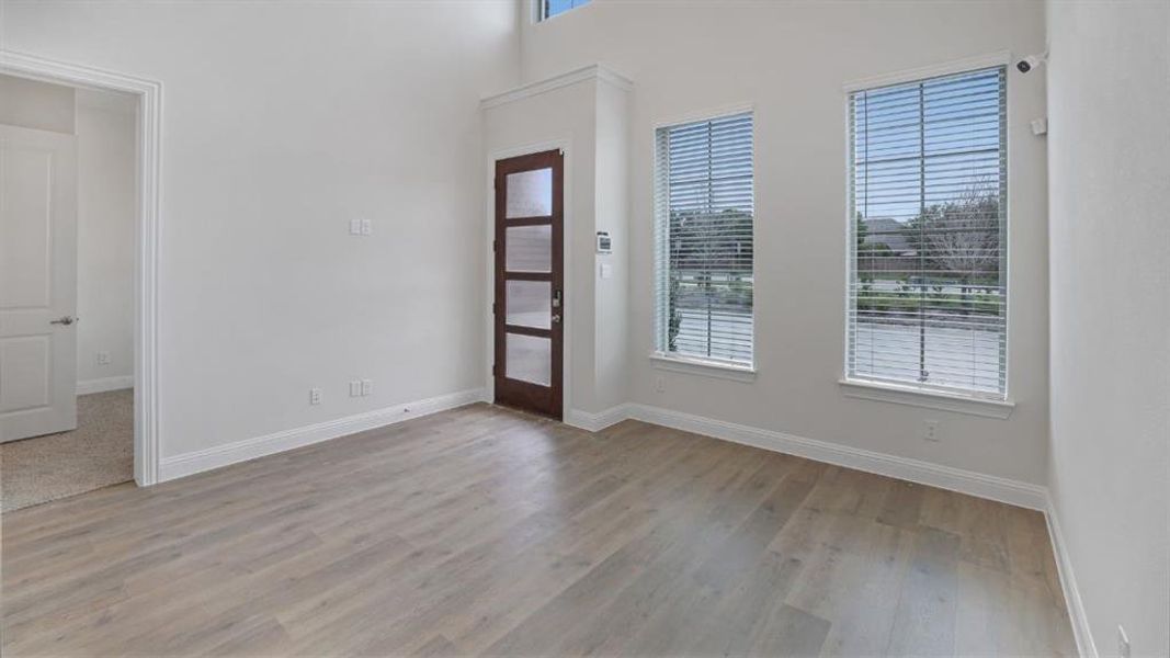 Spacious, unfurnished interior of a new home in The Avenue, Allen (Image 8). Spacious, unfurnished interior of a new home in The Avenue, Allen (Image 8).