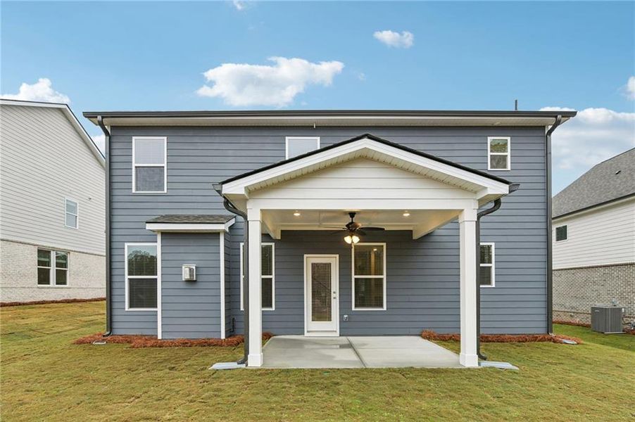 Exterior details and patio area of a home in Hamilton Lakes, Lawrenceville (Image 26). Exterior details and patio area of a home in Hamilton Lakes, Lawrenceville (Image 26).