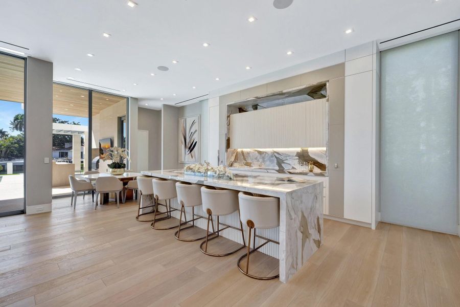 Furnished interior view inside a new home in , Fort Lauderdale (Image 47).