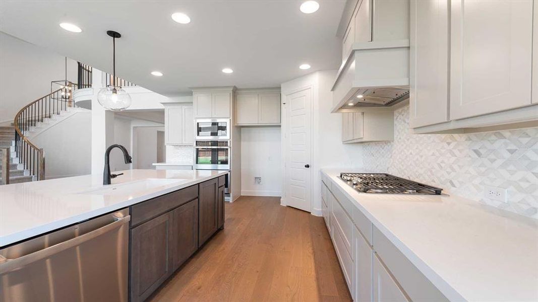 Furnished interior view inside a new home in North Sky 65', Celina (Image 9). Furnished interior view inside a new home in North Sky 65', Celina (Image 9).