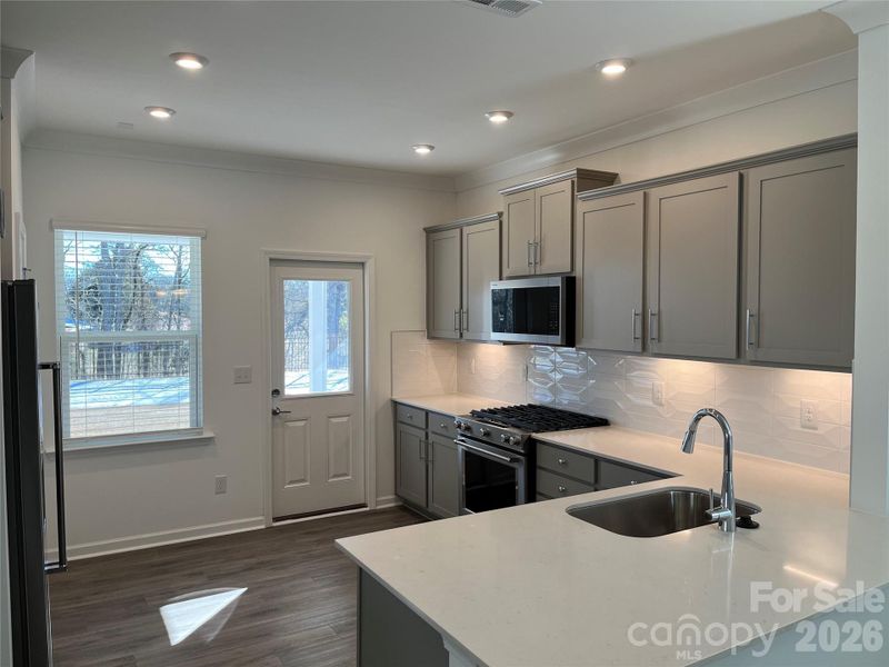 Furnished interior view inside a new home in Parkside Crossing, Charlotte (Image 4).