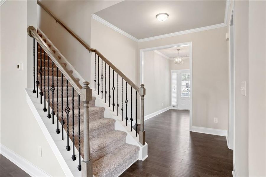 Spacious, unfurnished interior of a new home in Paces Estates, Lithia Springs (Image 29). Spacious, unfurnished interior of a new home in Paces Estates, Lithia Springs (Image 29).