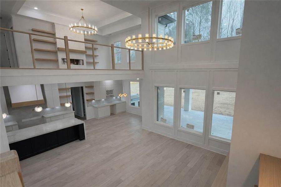 Furnished interior view inside a new home in , Grayson (Image 8).