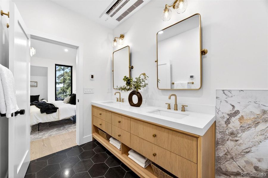 Furnished interior view inside a new home in , Denver (Image 28).