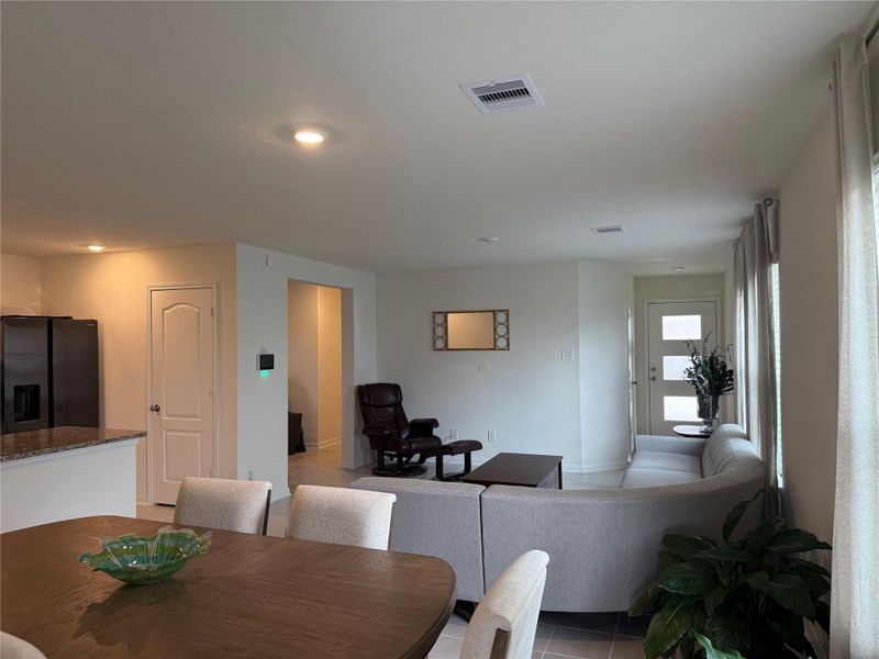 Furnished interior view inside a new home in Sunterra, Katy (Image 11). Furnished interior view inside a new home in Sunterra, Katy (Image 11).