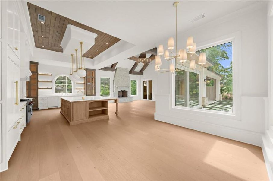 Furnished interior view inside a new home in , Canton (Image 5).