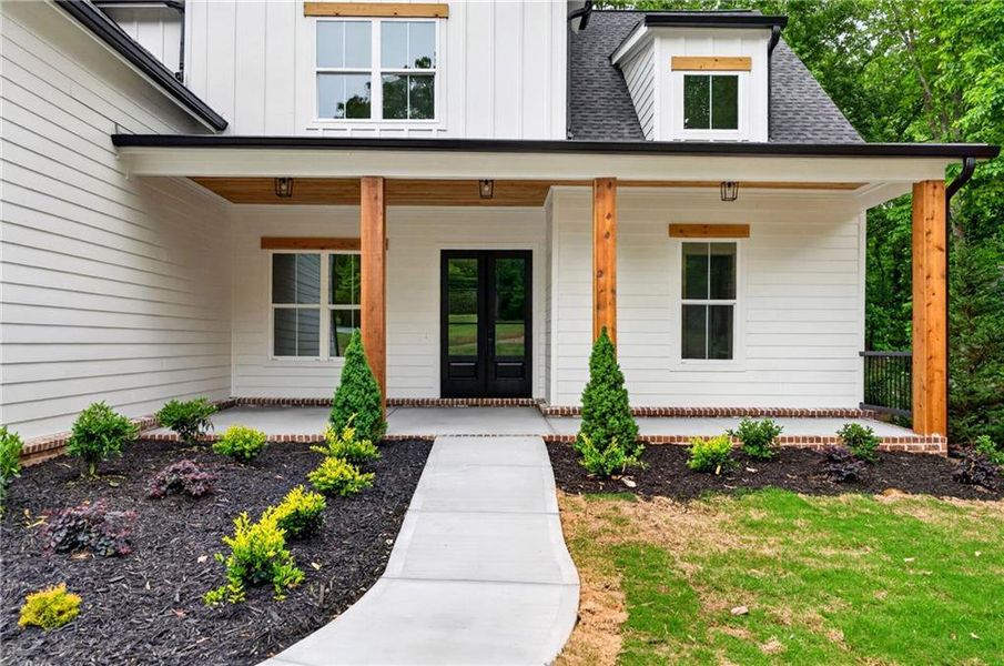 Exterior details and patio area of a home in , Cumming (Image 4).