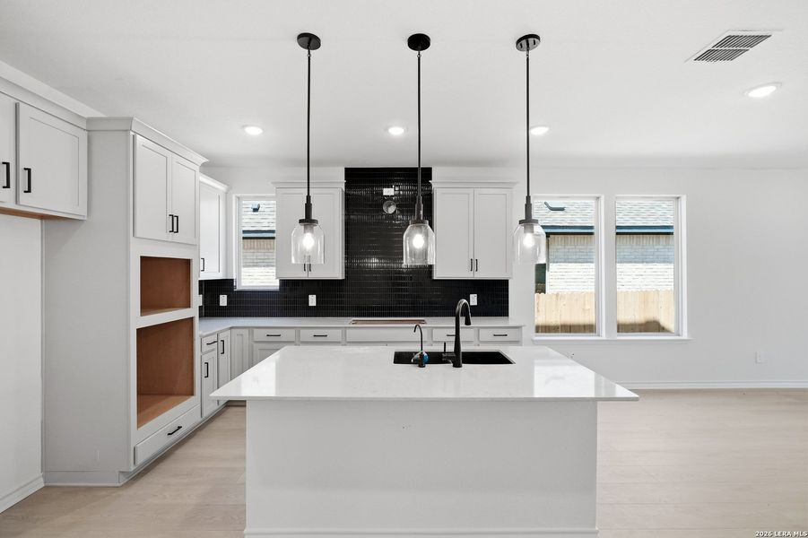 Furnished interior view inside a new home in Davis Ranch, San Antonio (Image 9).