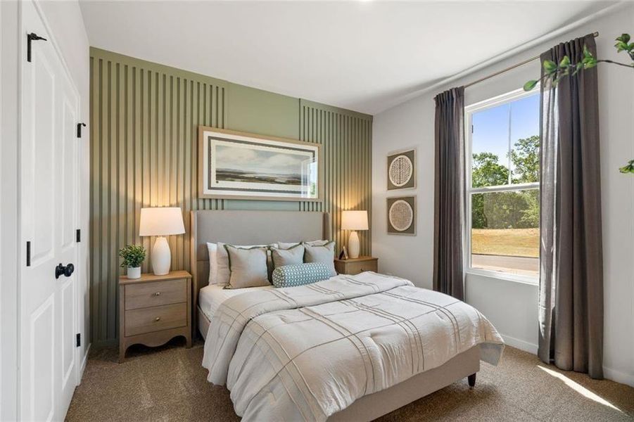 Furnished interior view inside a new home in Windsong Estates, McDonough (Image 7).