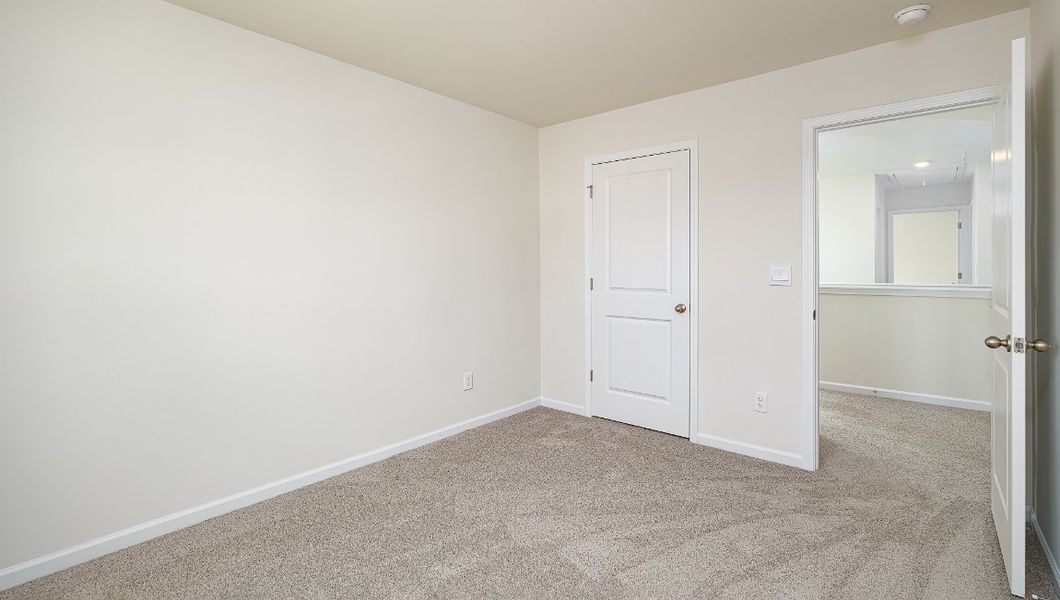 Spacious, unfurnished interior of a new home in Huffman Ridge, Hickory (Image 17). Spacious, unfurnished interior of a new home in Huffman Ridge, Hickory (Image 17).