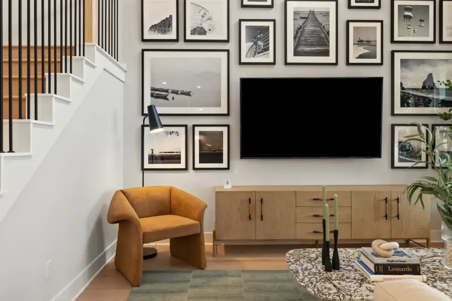 Furnished interior view inside a new home in Turner's Crossing, Buda (Image 26).
