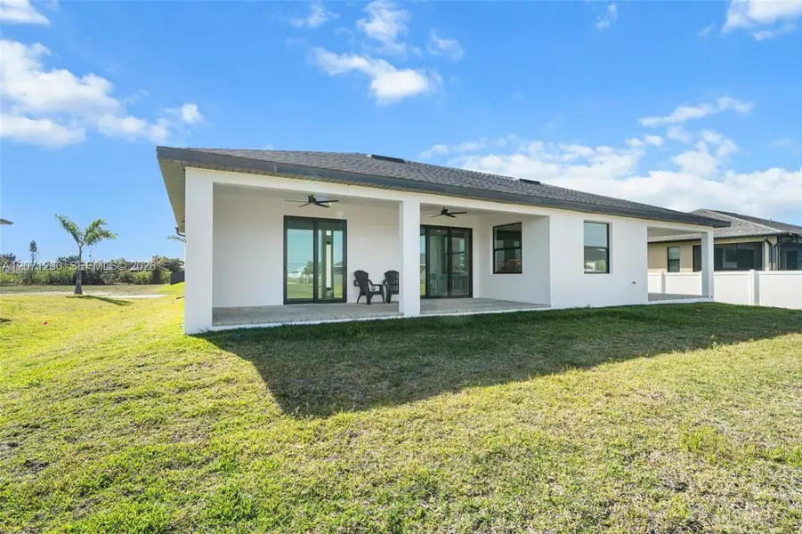 Exterior details and patio area of a home in , Cape Coral (Image 22). Exterior details and patio area of a home in , Cape Coral (Image 22).