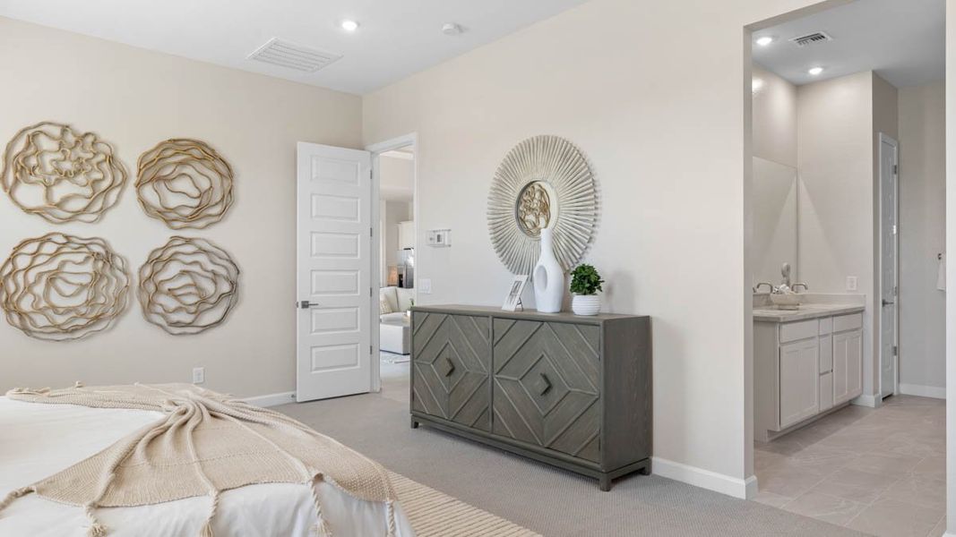 Furnished interior view inside a new home in Zanjero Pass, Waddell (Image 28).