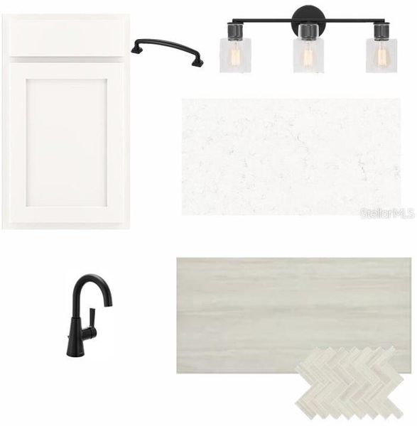 Sample of building materials used in homes in Waterset Bungalow Series, Apollo Beach (Image 7). Sample of building materials used in homes in Waterset Bungalow Series, Apollo Beach (Image 7).