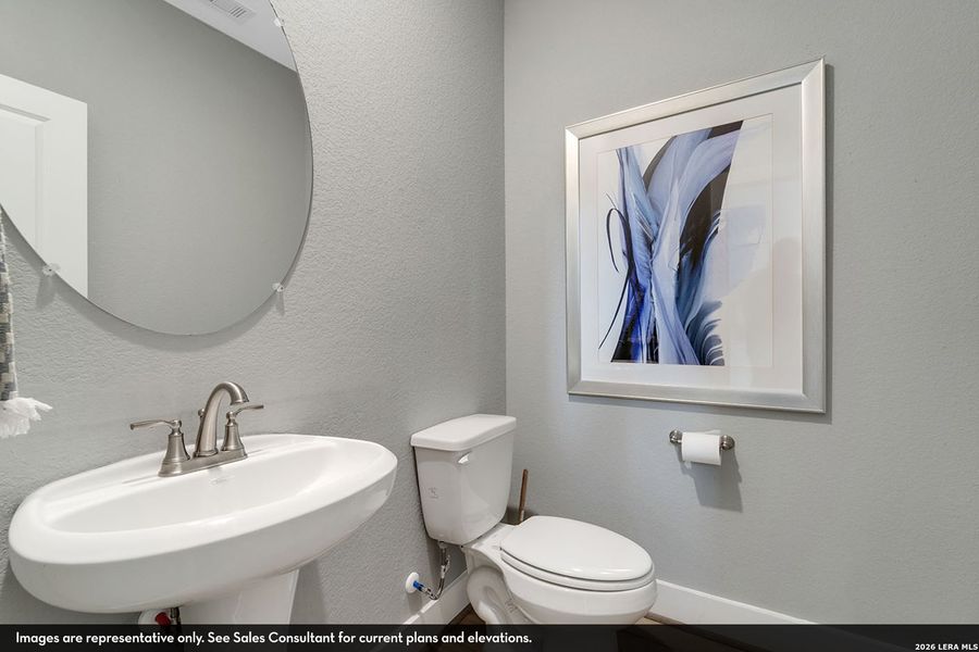 Furnished interior view inside a new home in Swenson Heights, Seguin (Image 12).