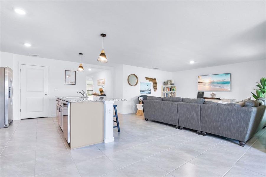 Furnished interior view inside a new home in North Park Isle, Plant City (Image 6).