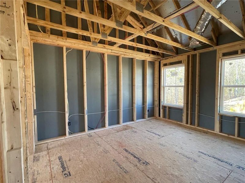 In-progress construction of a new home in Edenglen, Buford, GA (Image 39).