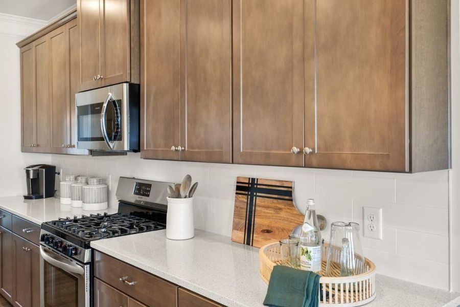 Furnished interior view inside a new home in Jones Ridge, Dallas (Image 22).