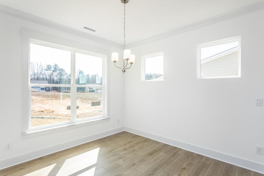 Spacious, unfurnished interior of a new home in The Enclave at Hidden Lake - 55+ Community, Youngsville (Image 18).