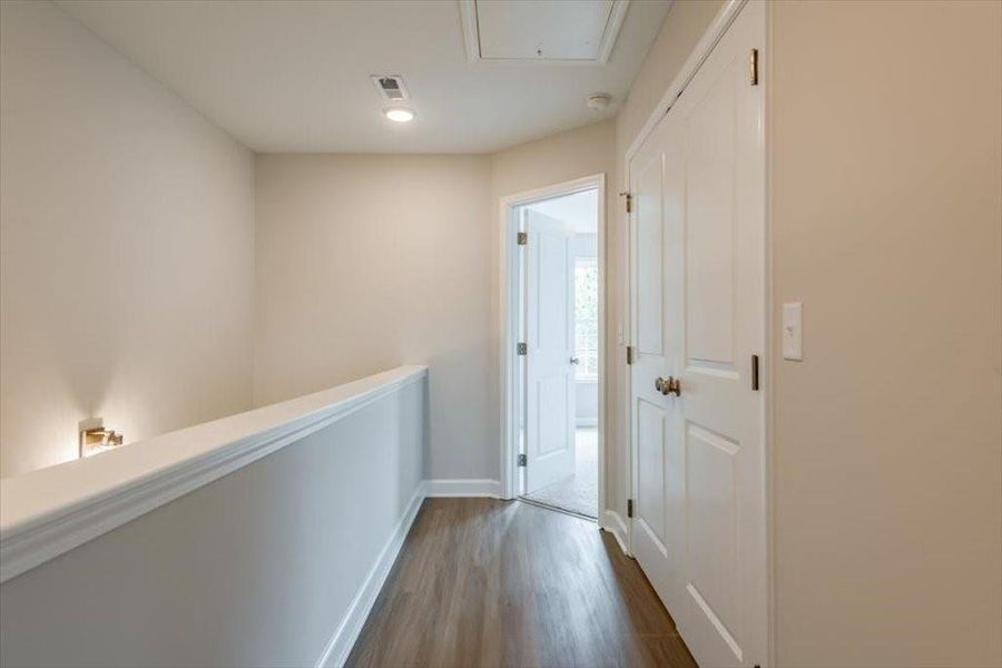 Spacious, unfurnished interior of a new home in Townes at South Main, Kennesaw (Image 34).